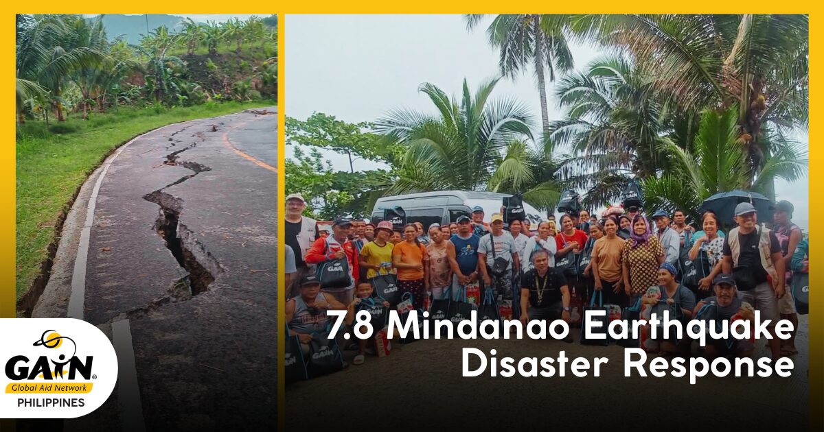 When Disaster Strikes, We Show Up: GAiN PH’s Response to the 7.8 Mindanao Earthquake