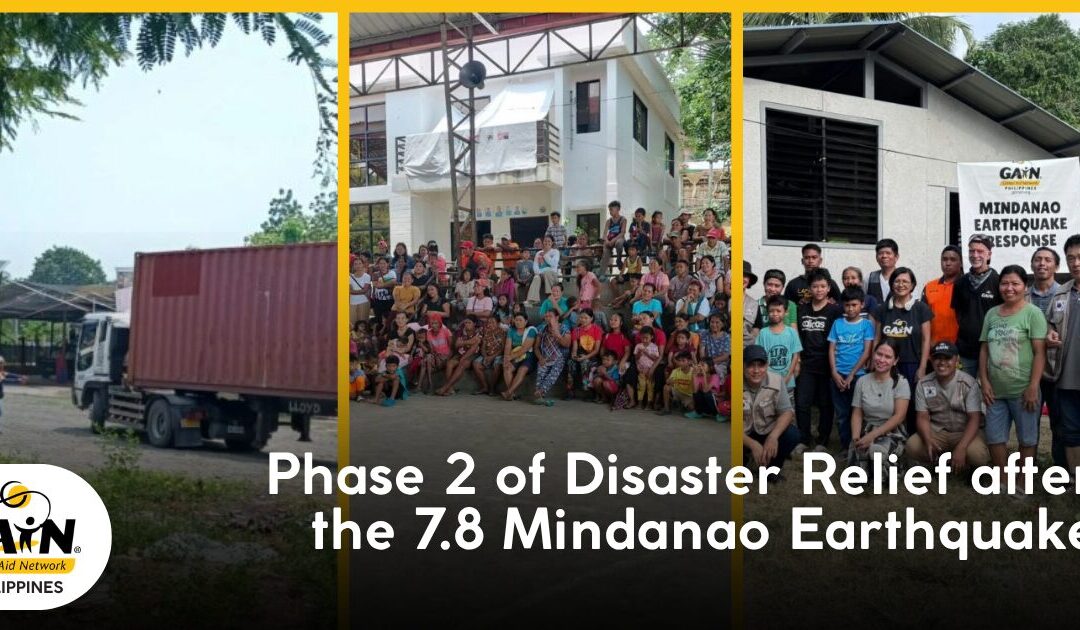 When Every Obstacle Becomes an Opportunity to Work Together: Phase 2 of the 7.8 Mindanao Earthquake Disaster Response